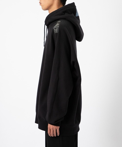 N.HOOLYWOOD（N.ハリウッド）の「POCKET HOODIE（パーカー・メンズ・ブラック/ブルー・40/38）」の6枚目の写真