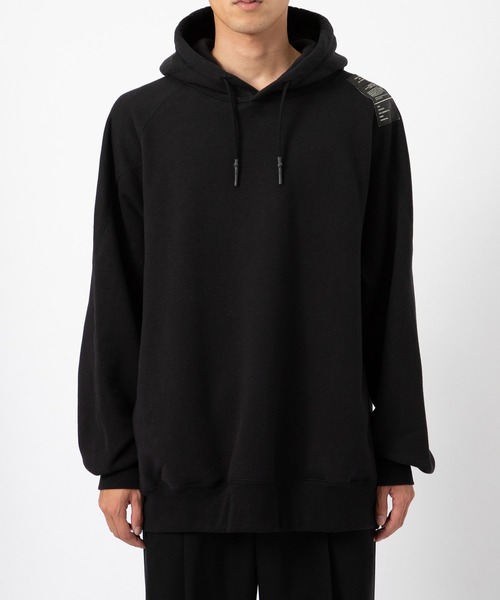 N.HOOLYWOOD（N.ハリウッド）の「POCKET HOODIE（パーカー・メンズ・ブラック/ブルー・40/38）」の5枚目の写真