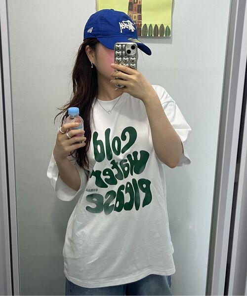 URBANAGE(アーバンエイジ)の「Cold Water Plz オーバー半袖_ホワイト(Tシャツ/カットソー・レディース・その他・MEDIUM/LARGE)」の11枚目の写真