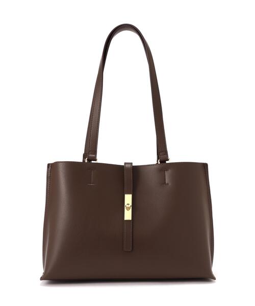 NATURAL BEAUTY BASIC(ナチュラルビューティーベーシック)の「エブリデイラージトートバッグ(トートバッグ・レディース・グレー/ダークブラウン/ブラック・-)」の6枚目の写真
