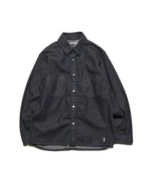 NEP DENIM DOUBLE POCKET SHIRT