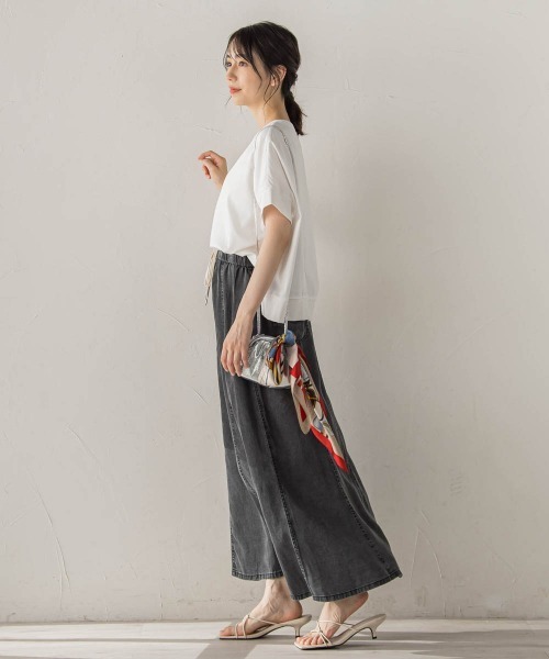 Droite lautreamont（ドロワットロートレアモン）の「Air DENIM マーメイドスカート（デニムスカート・レディース・ブルー/ライトグレー・S/M）」の15枚目の写真