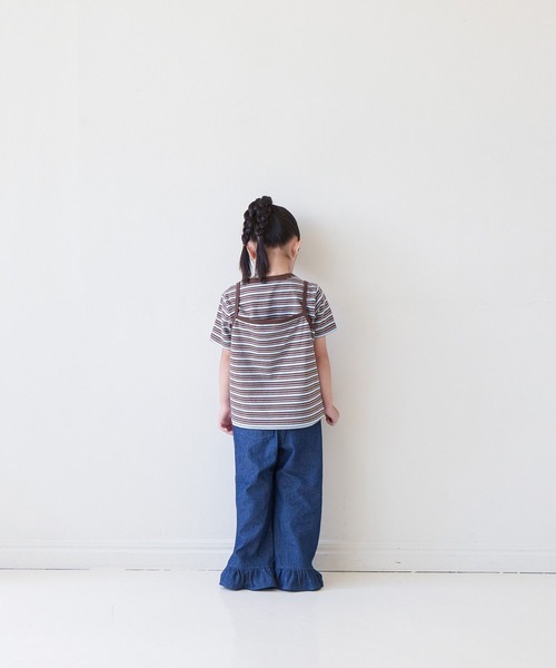LOWRYS FARM(ローリーズファーム)の「2PカットプルオーバーSS 1000273(Tシャツ/カットソー・キッズ・グレー/ブルー/アイボリー・110cm/120cm/130cm/140cm/150cm)」の12枚目の写真