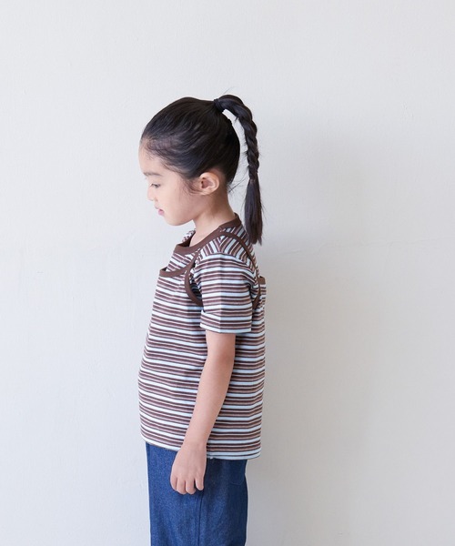 LOWRYS FARM(ローリーズファーム)の「2PカットプルオーバーSS 1000273(Tシャツ/カットソー・キッズ・グレー/ブルー/アイボリー・110cm/120cm/130cm/140cm/150cm)」の14枚目の写真