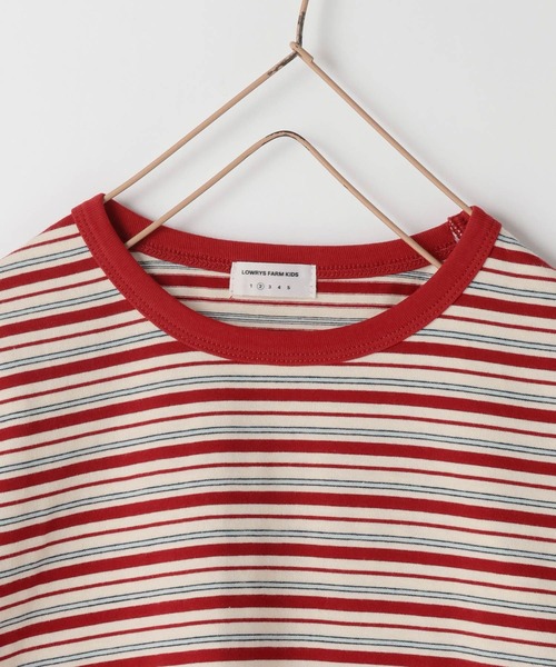 LOWRYS FARM(ローリーズファーム)の「2PカットプルオーバーSS 1000273(Tシャツ/カットソー・キッズ・グレー/ブルー/アイボリー・110cm/120cm/130cm/140cm/150cm)」の19枚目の写真