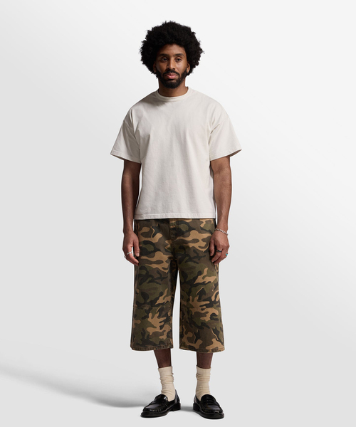 WISM(ウィズム)の「BARE KNUCKLES / ベアナックルズ Bedford Cord Shorts(その他パンツ・メンズ・カーキ/ブラック・34/32)」の8枚目の写真