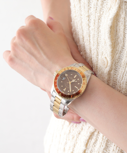 VAGUE WATCH CO.(ヴォーグウォッチカンパニー)の「VAGUE WATCH CO. BRWN GMT(アナログ腕時計・レディース・ブラウン・FREE)」の9枚目の写真