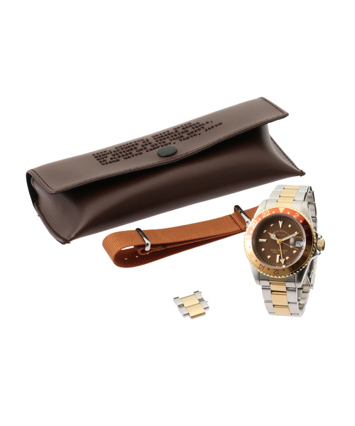 VAGUE WATCH CO.(ヴォーグウォッチカンパニー)の「VAGUE WATCH CO. BRWN GMT(アナログ腕時計・レディース・ブラウン・FREE)」の2枚目の写真