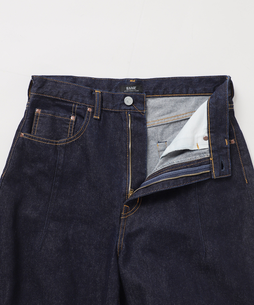 journal standard L'essage（ジャーナルスタンダードレサージュ）の「12OZ ダーツデニムパンツ（デニムパンツ・レディース・ブルー/ネイビー・38/36）」の4枚目の写真