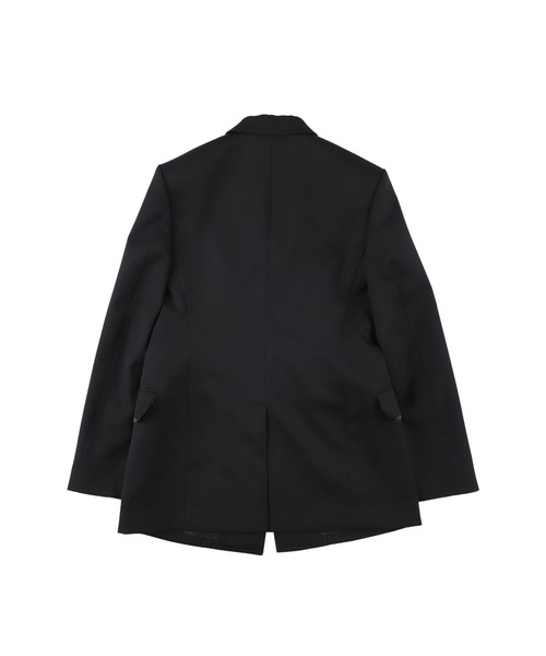 sulvam（サルバム）の「Gabardine the woman JKT（テーラードジャケット・レディース・ブラック・M）」の2枚目の写真