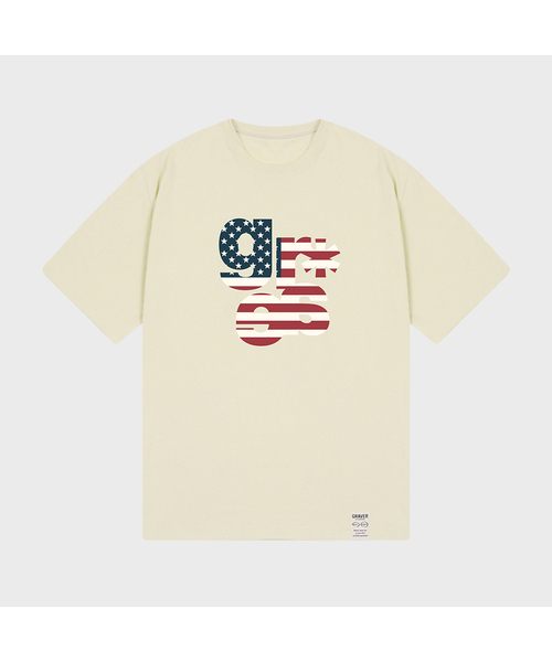 GRAVER（グレーバー）の「[ユニセックス]GRAE-S US 半袖Tシャツ_2カラー（Tシャツ/カットソー・レディース・ホワイト/ブラック/サンドベージュ・S/M/L）」の3枚目の写真