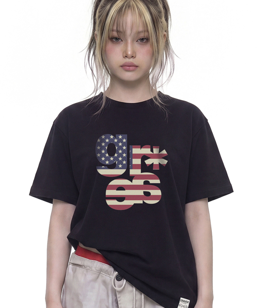 GRAVER（グレーバー）の「[ユニセックス]GRAE-S US 半袖Tシャツ_2カラー（Tシャツ/カットソー・レディース・ホワイト/ブラック/サンドベージュ・S/M/L）」の5枚目の写真