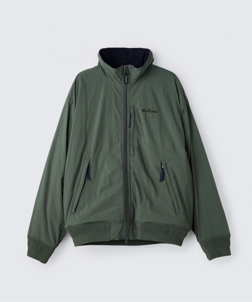 WILD THINGS(ワイルドシングス)の「スタンドアップジャケット|STAND UP JACKET FLEECE LINING(ブルゾン・メンズ・オリーブ/ブラック/イエロー系その他/パープル系その他・M/XL/L)」の2枚目の写真