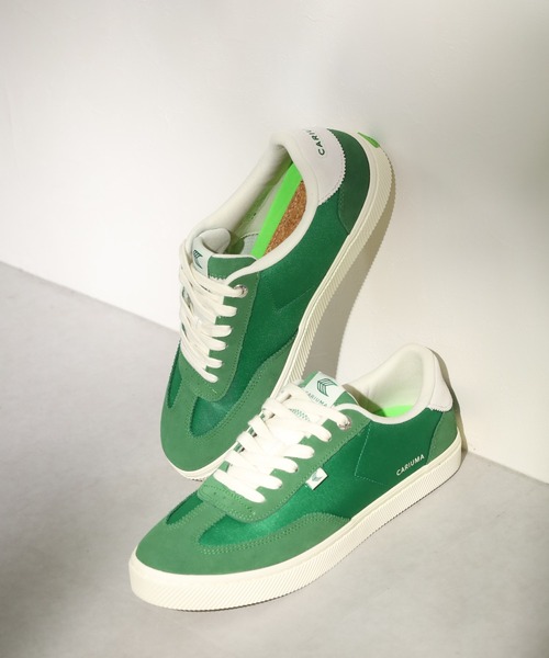 CARIUMA(カリウマ)の「TOCA Suede Nylon Sneaker スエード ナイロン スニーカー(スニーカー・メンズ・グリーン・US8.5/US10/US11)」の2枚目の写真