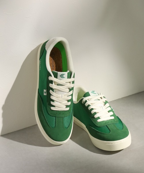 CARIUMA(カリウマ)の「TOCA Suede Nylon Sneaker スエード ナイロン スニーカー(スニーカー・メンズ・グリーン・US8.5/US10/US11)」の3枚目の写真