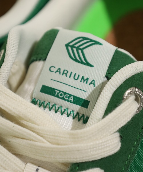 CARIUMA(カリウマ)の「TOCA Suede Nylon Sneaker スエード ナイロン スニーカー(スニーカー・メンズ・グリーン・US8.5/US10/US11)」の6枚目の写真