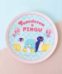 SiNCERE（シンシア）の「〈SANRIO/サンリオ〉ピングー×タキシードサム メラミンプレート MPL20P（食器）」