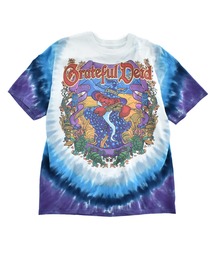 【USED】Y2K LIQUID BLUE “Grateful Dead/デッドベア” タイダイ バンドTシャツ