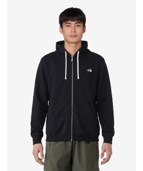 THE NORTH FACE(ザノースフェイス)の「THE NORTH FACE/ザ・ノース・フェイス SMLGHT SWTFLZIP HD パーカー NT62639(パーカー・メンズ・ブラック/ミックスグレー・XL/L/M/XXL)」の9枚目の写真