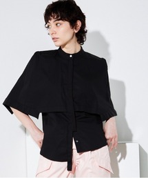 Maisones.（メゾネス）の「半袖ブラウス（シャツ/ブラウス）」