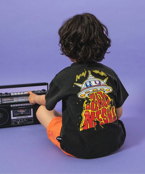 BREEZE（ブリーズ）の「UHA味覚糖 バンドTシャツ（Tシャツ/カットソー・キッズ・ブラック/パープル・110/100/140/90/80/130/120）」の5枚目の写真