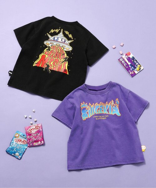BREEZE（ブリーズ）の「UHA味覚糖 バンドTシャツ（Tシャツ/カットソー・キッズ・ブラック/パープル・110/100/140/90/80/130/120）」の11枚目の写真
