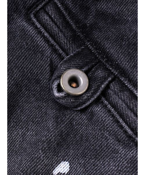 SORIN（ソリン　）の「Inside Out Loose Jeans / インサイドアウトルーズジーンズ（デニムパンツ・レディース・ブラック/マルチ・36/38）」の12枚目の写真