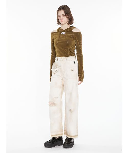 SORIN（ソリン　）の「Inside Out Loose Jeans / インサイドアウトルーズジーンズ（デニムパンツ・レディース・ブラック/マルチ・36/38）」の16枚目の写真