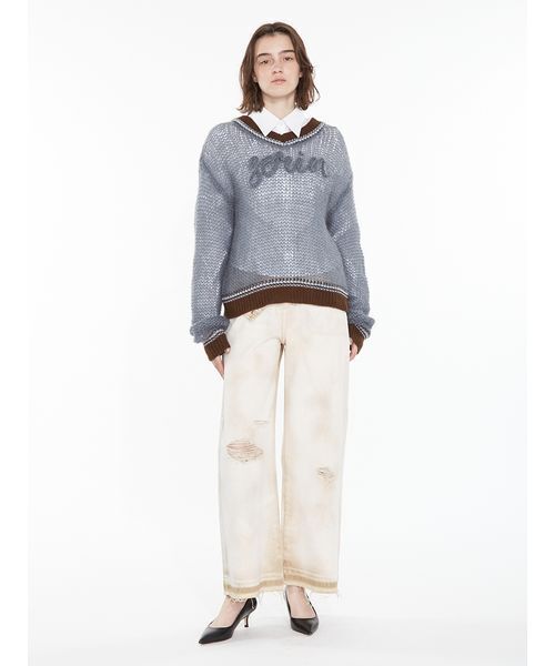 SORIN（ソリン　）の「Inside Out Loose Jeans / インサイドアウトルーズジーンズ（デニムパンツ・レディース・ブラック/マルチ・36/38）」の20枚目の写真