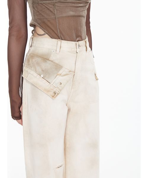 SORIN（ソリン　）の「Inside Out Loose Jeans / インサイドアウトルーズジーンズ（デニムパンツ・レディース・ブラック/マルチ・36/38）」の22枚目の写真