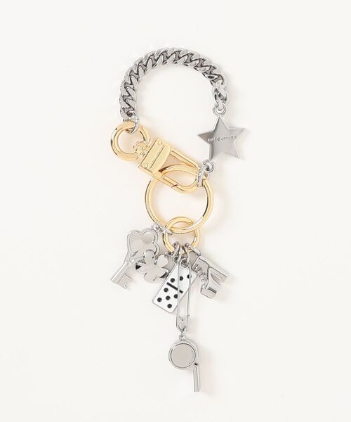 MARC JACOBS(マークジェイコブス)の「THE DOMINO EFFECT BAG CHARM/ザ ドミノ エフェクト バッグ チャーム(キーケース/キーアクセサリー・レディース・シルバー・ONE SIZE)」の3枚目の写真