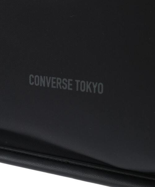 CONVERSE TOKYO(コンバーストウキョウ)の「NYLON GATHERED TOTE BAG(トートバッグ・レディース・ブラック/ブラウン/カーキ・FREE)」の7枚目の写真
