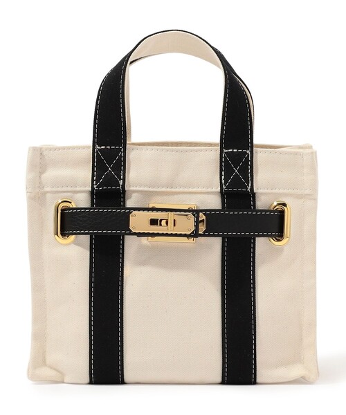 sita parantica(シータパランティカ)の「【別注】sita parantica FACING STITCH TOTE S ハンドバッグ(トートバッグ・レディース・ブラック系その他/レッド系その他/グレー系その他/ベージュ系その他・FREE)」の2枚目の写真