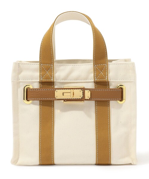 sita parantica(シータパランティカ)の「【別注】sita parantica FACING STITCH TOTE S ハンドバッグ(トートバッグ・レディース・ブラック系その他/レッド系その他/グレー系その他/ベージュ系その他・FREE)」の1枚目の写真