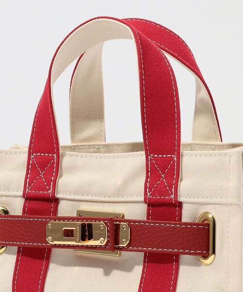 sita parantica(シータパランティカ)の「【別注】sita parantica FACING STITCH TOTE S ハンドバッグ(トートバッグ・レディース・ブラック系その他/レッド系その他/グレー系その他/ベージュ系その他・FREE)」の9枚目の写真