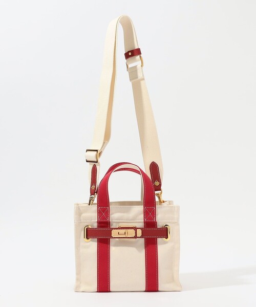 sita parantica(シータパランティカ)の「【別注】sita parantica FACING STITCH TOTE S ハンドバッグ(トートバッグ・レディース・ブラック系その他/レッド系その他/グレー系その他/ベージュ系その他・FREE)」の13枚目の写真