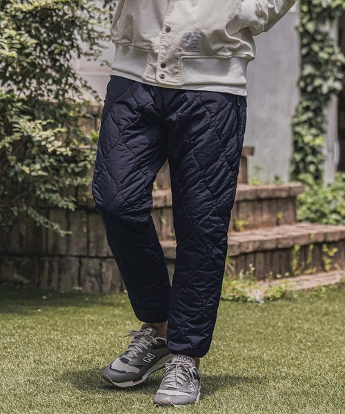 wjk reluxe(ダブルジェーケーリラックス)の「mp15275- Gourd Quilted Pants キルティングパンツ(WR26W-06)(その他パンツ・メンズ・オリーブ/ネイビー/ブラック・L/M/S)」の19枚目の写真