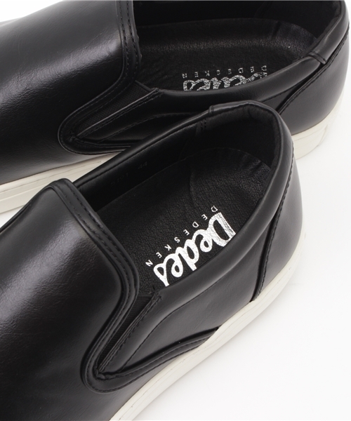 Dedes（デデス）の「Dedes / スリッポンスニーカー（5191）（スリッポン・メンズ・ホワイト/ブラック/ブラック×ブラック/シルバー・41/43/42/40/44）」の11枚目の写真