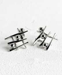 7C28 ボールモチーフ ボリュームピアス