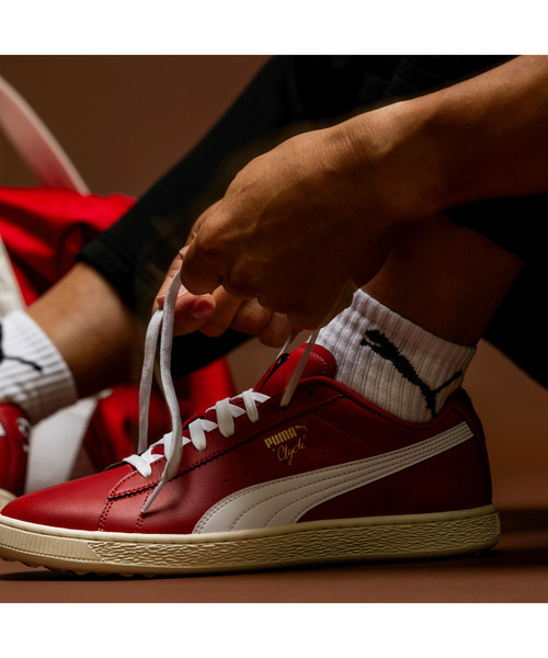 PUMA(プーマ)の「PUMA プーマ メンズ ゴルフ プーマ クライド スパイクレスシューズ(スニーカー・メンズ・ホワイト/ダークグリーン/ダークグレー/ブルー系その他/レッド系・27.0cm/25.0cm/26.0cm/25.5cm/26.5cm/27.5cm/28.0cm)」の15枚目の写真