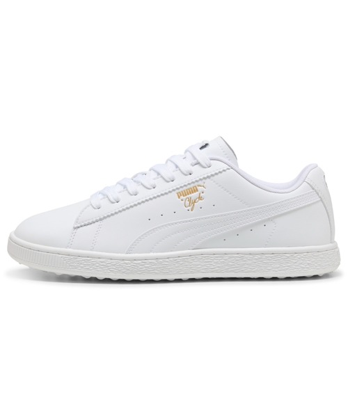 PUMA(プーマ)の「PUMA プーマ メンズ ゴルフ プーマ クライド スパイクレスシューズ(スニーカー・メンズ・ホワイト/ダークグリーン/ダークグレー/ブルー系その他/レッド系・27.0cm/25.0cm/26.0cm/25.5cm/26.5cm/27.5cm/28.0cm)」の2枚目の写真