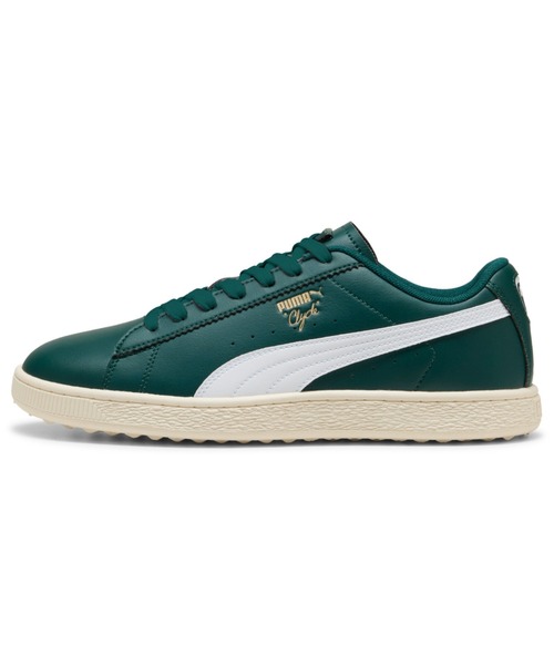 PUMA(プーマ)の「PUMA プーマ メンズ ゴルフ プーマ クライド スパイクレスシューズ(スニーカー・メンズ・ホワイト/ダークグリーン/ダークグレー/ブルー系その他/レッド系・27.0cm/25.0cm/26.0cm/25.5cm/26.5cm/27.5cm/28.0cm)」の3枚目の写真
