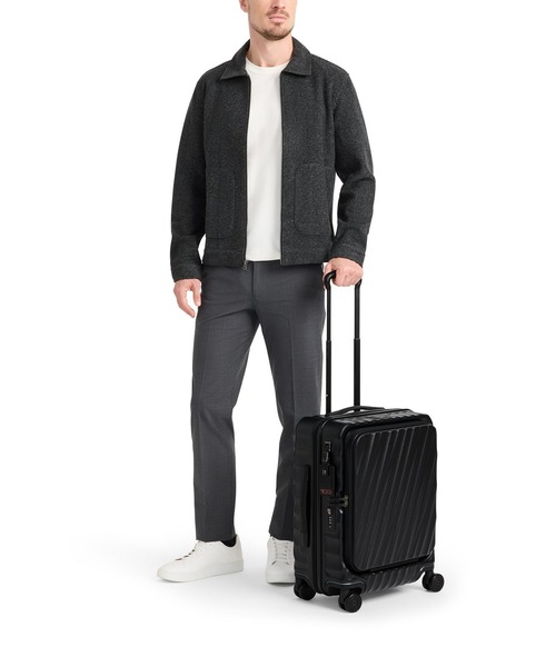 TUMI(トゥミ)の「19 DEGREE フロント・アクセス・エクスパンダブル・キャリーオン スーツケース(機内持ち込みサイズ) 1泊~3泊程度(スーツケース/キャリーバッグ・レディース・グリーン系その他・FREE)」の2枚目の写真