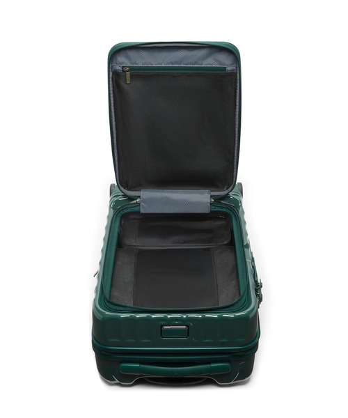 TUMI(トゥミ)の「19 DEGREE フロント・アクセス・エクスパンダブル・キャリーオン スーツケース(機内持ち込みサイズ) 1泊~3泊程度(スーツケース/キャリーバッグ・レディース・グリーン系その他・FREE)」の5枚目の写真