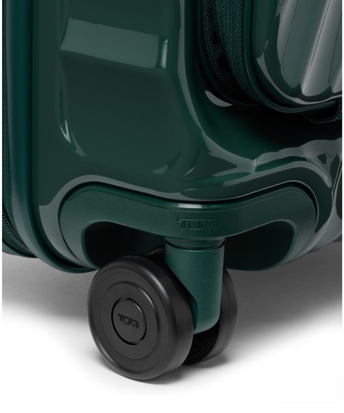 TUMI(トゥミ)の「19 DEGREE フロント・アクセス・エクスパンダブル・キャリーオン スーツケース(機内持ち込みサイズ) 1泊~3泊程度(スーツケース/キャリーバッグ・レディース・グリーン系その他・FREE)」の9枚目の写真
