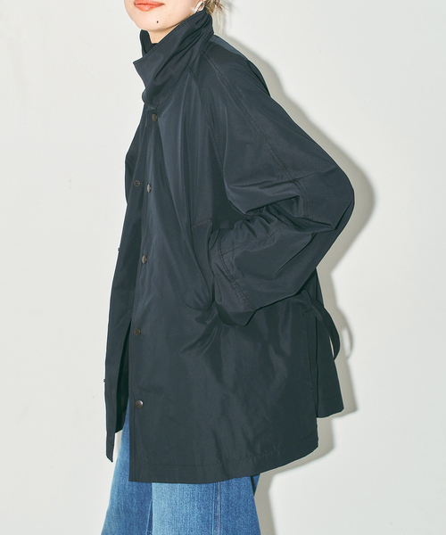 CITYSHOP(シティーショップ)の「SHORT TRENCH コート(その他アウター・レディース・ブラック/ベージュ・36/38)」の17枚目の写真