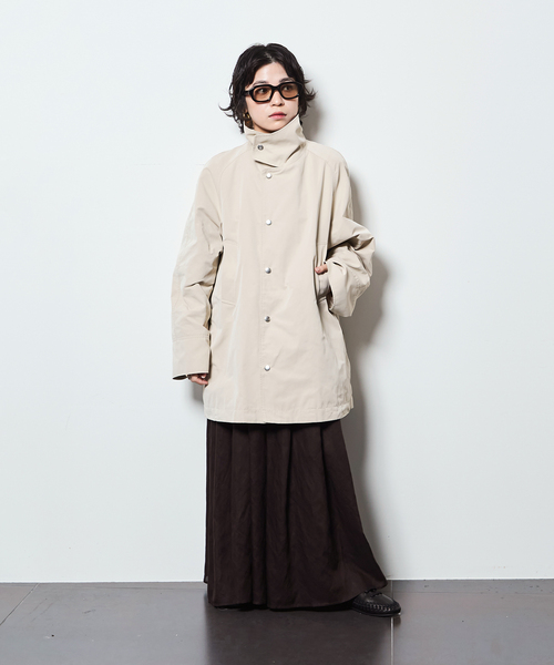 CITYSHOP(シティーショップ)の「SHORT TRENCH コート(その他アウター・レディース・ブラック/ベージュ・36/38)」の22枚目の写真