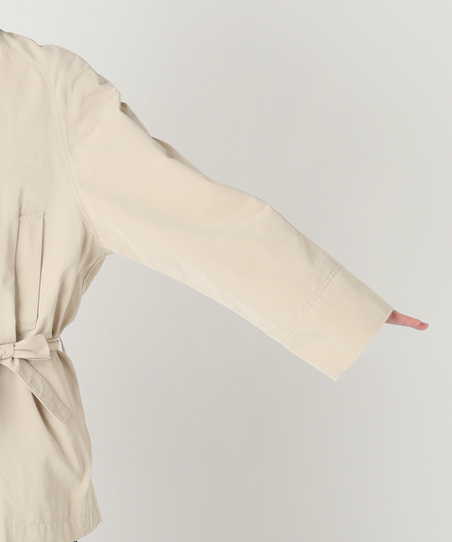 CITYSHOP(シティーショップ)の「SHORT TRENCH コート(その他アウター・レディース・ブラック/ベージュ・36/38)」の9枚目の写真