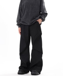 タックディテール ワイドフレアパンツ WO26W7PT04