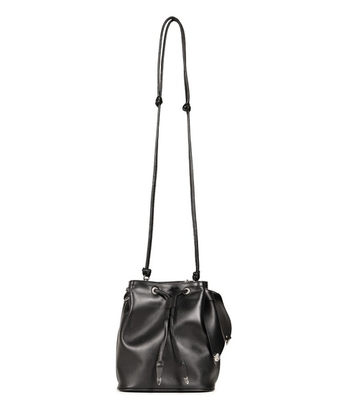 TOGA(トーガ)の「DRAWSTRING BAG(ハンドバッグ・メンズ・ブラック・OS)」の1枚目の写真